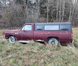 DODGE D SERIES 1981 DODGE D150 4 SPEED 8 FT. BED