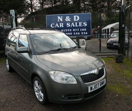SKODA ROOMSTER 2007 - 1.9 TDI PD 3 5DR