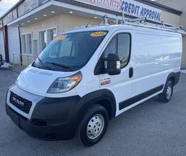 2019 RAM PROMASTER 1500 136 WB 3DR LOW ROOF CARGO VAN