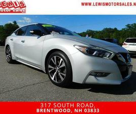 NISSAN MAXIMA 2017 NISSAN MAXIMA PLATINUM ONE OWNER LOW MILES SEDAN
