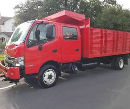 2020 HINO 195 CREW CAB DIESEL 14' SNOW PLAW TRUCK WITH POWER LIFT GATE
