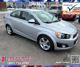 CHEVROLET SONIC USED 2015 CHEVROLET SONIC LTZ