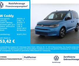 VOLKSWAGEN CADDY UTILITAIRE STYLE 1.5 TSI DSG *STDHZ*LED*VIRTUAL*17