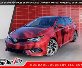 SCION IQ 2016 SCION IM AUTOMATIQUE, CLIMATISEUR, MAGS, LE PRECURSEUR DU T