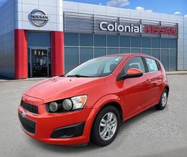 CHEVROLET SONIC USED 2013 CHEVROLET SONIC LT