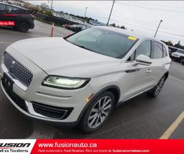 2019 LINCOLN NAUTILUS SELECT AWD-REMOTE START-NAVIGATION-HEATED