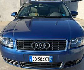 AUDI A4 CABRIO A4 II CABRIO 2.5 V6 TDI 163CV MULTITRONIC