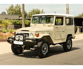 TOYOTA LAND CRUISER 1979 TOYOTA BJ40 LAND CRUISER 'RESTORED'