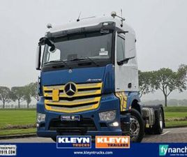 MERCEDES ACTROS MERCEDES-BENZ ACTROS 1843 LS ALCOA'S PTO+HYDR. — VRACHTWAGENS — MARKTPLAATS