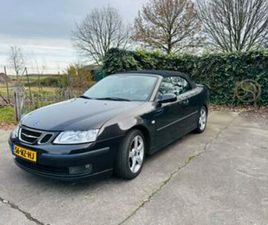 SAAB 9-3 CABRIOLET SAAB 9-3 1.8 T CABRIO 2004 ESPRESSO BLACK — SAAB — MARKTPLAATS