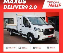 DELIVER9 2.0 150CH CAMION COFFRE BENNE NEUF ROUES JUMELÉES
