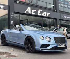 BENTLEY CONTINENTAL GTC SPEED BENTLEY CONTINENTAL GT GT CONVERTIBLE SPEED