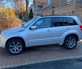 2011 SILVER SUZUKI GRAND VITARA JLX ,SUV .