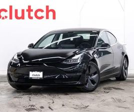 2018 TESLA MODEL 3 MID RANGE W/ NAVIGATION, HEATED FRONT SEATS,