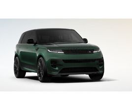 LAND ROVER RANGE ROVER SPORT 3.0 P550E AUTOBIOGRAPHY PHEV | 04-2026 | SV ULTRA METALLIC - BRITISH RACING GREEN | COMFORT PACK | ENHANCED BLACK PACK | TOWING PAC