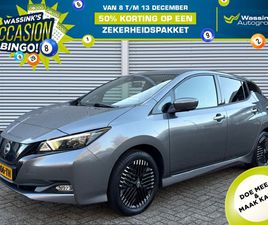NISSAN LEAF ELECTRIC E+ 62KWH TEKNA | SOH 95% I 360 CAMERA | BOSE | TREKHAAK | STOEL/STUUWIELVERWARMING |