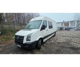 VOLKSWAGEN CRAFTER OAKAZJA VW CRAFTER MAXI 9OS-ZAMIANA NA OSOBOWY F-VAT KATOWICE ZALĘSKA HALDA-BRYNÓW CZ. ZACH. • OLX.PL