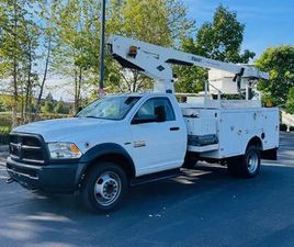 2015 RAM 4500 ST REGULAR CAB SERVICE/UTILITY BOOM/BUCKET TRUCK!