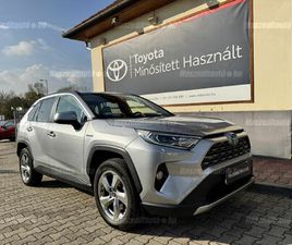 RAV4 2.5 HYBRID EXECUTIVE AWD E-CVT 2 ÉV TOYOTA MINŐSÍTETT HASZNÁLT GARANCIÁVAL!