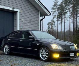 TOYOTA CROWN ATHLETE G PACKAGE GRS182 / 3.0L V6 / 256HP / SÄÄDETTÄVÄ ALUSTASARJA / NAHAT