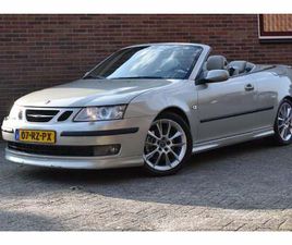 SAAB 9-3 CABRIO 2.8 V6 T AERO '05 LEDER CLIMA CRUISE ZO MEE
