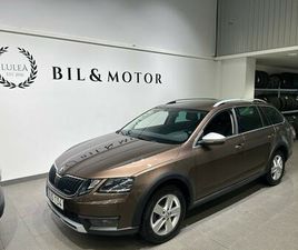 SKODA OCTAVIA SCOUT SCOUT 2.0 TDI 4X4 PREMIUM |DRAG|VÄRM|CANTON