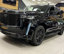 CADILLAC ESCALADE ESV CADILLAC ESCALADE ESV/ 4WD/LUXURY/TOP/ALL BLACK