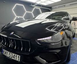 MASERATI GHIBLI S MASERATI GHIBLI 3.0 V6 S AUTOMATIK S