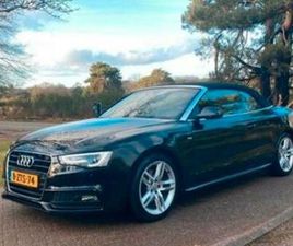 AUDI A5 CABRIO AUDI A5 CABRIOLET BJ2015 1.8 TFSI S-LINE AUT/LEDER/NAVI — AUDI — MARKTPLAATS