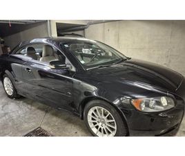 VOLVO C70 CABRIOLET 2006 VOLVO C70 CONVERTIBLE NOIR AUTOMATIQUE, 5 VITESSES C...