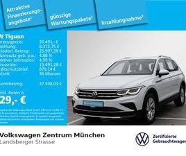 VOLKSWAGEN TIGUAN TIGUAN 2.0 TDI ELEGANCE AHK ACC IQ.LIGHT NAVI REARVIEW HUD