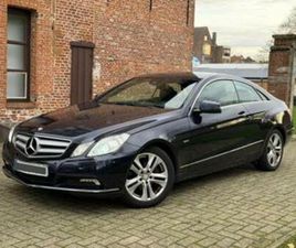MERCEDES CLASSE E COUPE E 220 ② MERCEDES-BENZ E220CDI COUPÉ BLUEEFFICIENCY AVANTGARDE EURO 5 — MERCEDES-BENZ — 2EMEMAIN
