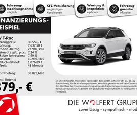VOLKSWAGEN T-ROC T-ROC GOAL 2.0 TDI DSG AHK RFK NAVI ACC CARPLAY