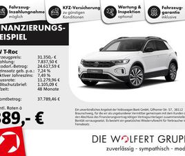 VOLKSWAGEN T-ROC T-ROC GOAL 2.0 TDI DSG RFK AHK ACC NAVI CARPLAY