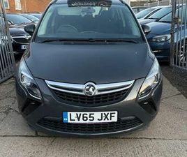 VAUXHALL ZAFIRA TOURER 1.4I TURBO DESIGN MPV 5DR PETROL MANUAL EURO 6 (140 PS)