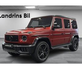 MERCEDES-BENZ G 63 AMG NIGHT PERFORMANCE VÄRMARE FACELIFT