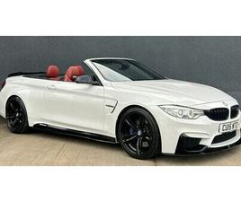 BMW SERIE 4 CABRIOLET 425 2015 BMW 4 SERIES 3.0 M4 (425BHP) (START/STOP) CONVERTIBLE M DCT