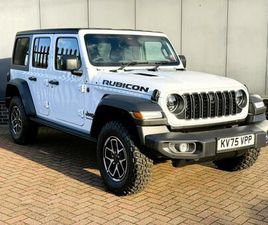 2025 JEEP WRANGLER 2.0 GME RUBICON 4DR AUTO8 CONVERTIBLE PETROL AUTOMATIC