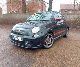 FIAT ABARTH 500 BLACK FSH SALVAGE CHEAP REPAIR