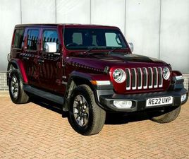 2022 JEEP WRANGLER 2.0 GME OVERLAND 4DR AUTO8 CONVERTIBLE PETROL AUTOMATIC