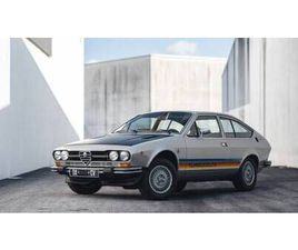 ALFA ROMEO ALFETTA GT GTV 1977 | ALFA ROMEO ALFETTA GTV 2.0 TURBODELTA