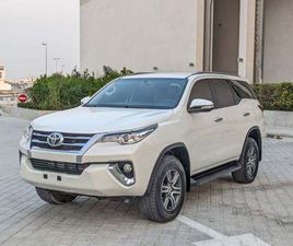 TOYOTA FORTUNER TOYOTA FORTUNER TOYOTA FORTUNER 2016 LHD PETROL ENGINE 2.7 GCC SPECS WHITE
