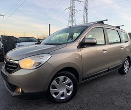 DACIA LODGY 1.2 I ГАЗ/НАВИ/КЛИМА/ПОДГРЕВ