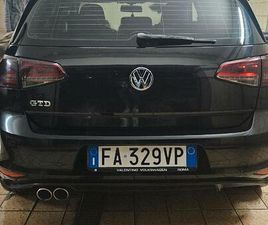 VOLKSWAGEN GOLF GTD GOLF 7 1.6 TDI DSG (ALLESTIMENTO GTD)