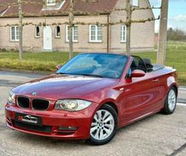 BMW SERIE 1 CABRIOLET 120 ② BMW 120I CABRIO LEDER CRUISE XENON ZELELVERW ZO MEEPAKKEN — BMW — 2EMEMAIN