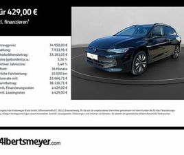 VOLKSWAGEN GOLF VARIANT VOLKSWAGEN GOLF VIII VARIANT 1.5 ETSI GOAL +DSG+AHK+KAMERA+