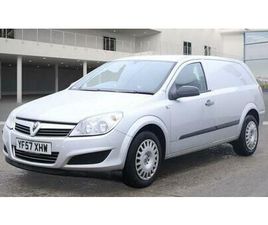 VAUXHALL ASTRAVAN 2008 VAUXHALL ASTRA VAN CLUB 1.7 CDTI VAN A/C CAR DERIVED VAN DIESEL MANUAL