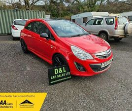 2012 VAUXHALL CORSA 1.2 3D