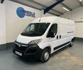 2022 VAUXHALL MOVANO 2.2 TURBO D 140PS H2 VAN DYNAMIC PANEL VAN DIESEL MANUAL