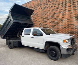 2019 GMC SIERRA 3500 HD 3500HD DRW 4WD 4X4, DURAMAX DIESEL, DUMP TRUCK
